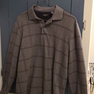 Grey patterned shirt